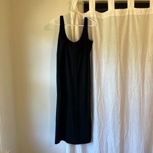 Hatch the body tank maternity dress, black, size large